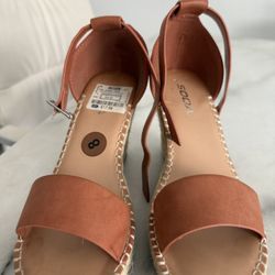 Wedges Tan Color 
