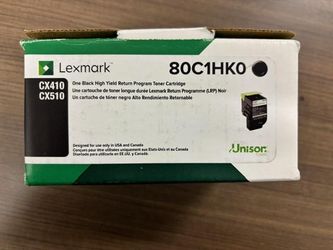 Lexmark 80C1HK0 801HK Black High-Yield Toner