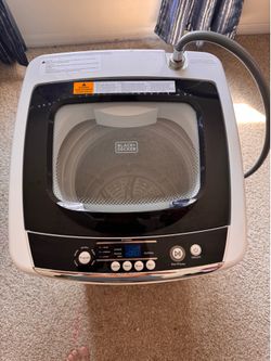 BLACK+DECKER BPWM09W Portable Washer