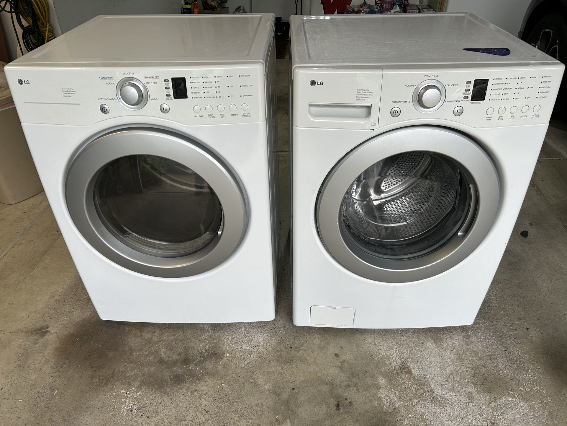 LG Front Load Washer & Dryer Set