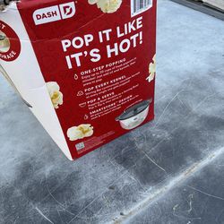 Dash smart store popcorn machine