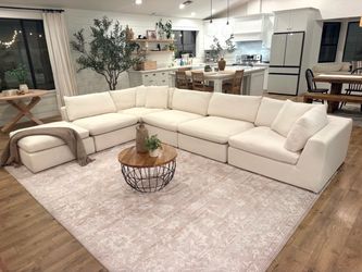White Sectional Couch