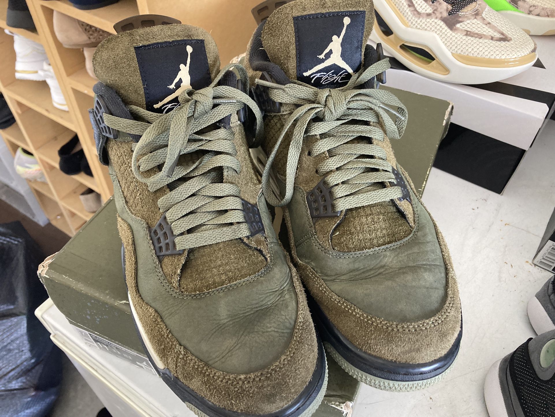 Jordan 4 Craft Olive