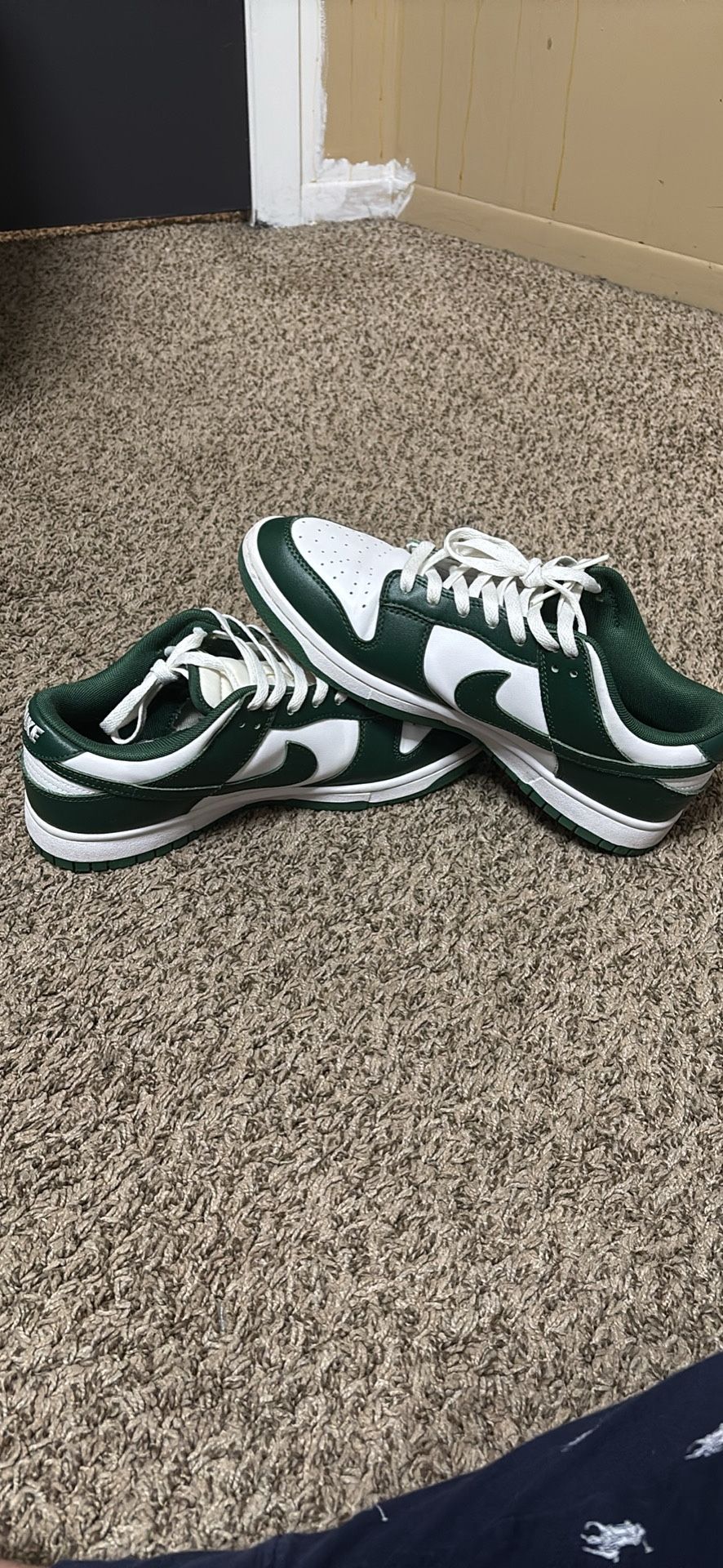 Green Nike Dunk Low