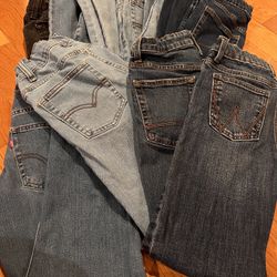 Levi’s , Wrangler, Old Navy - Boy Jeans -  Size 10 