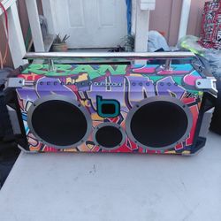 Bumpboxx Flare8 Bluetooth Boombox Speaker