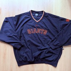 Vintage Nike San Francisco Giants Pullover Windbreaker