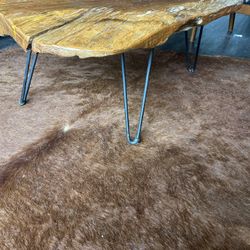 Brown Wood Coffee Table