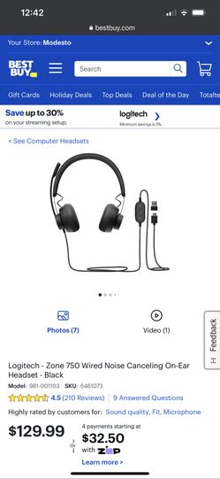 Logitech headphones