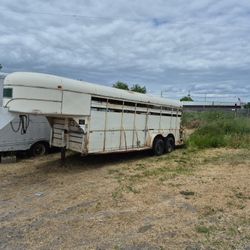 Goose Neck Livestock Trailer