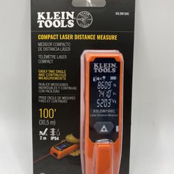 Compact Laser Distance Measure Klein Tools 93LDM100C
