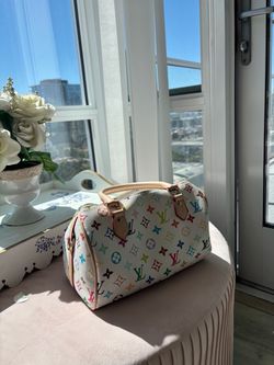 Authentic Louis Vuitton Multicolore Speedy 30 — available today.