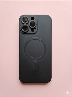 Black MagSafe iPhone Pro Phone Case