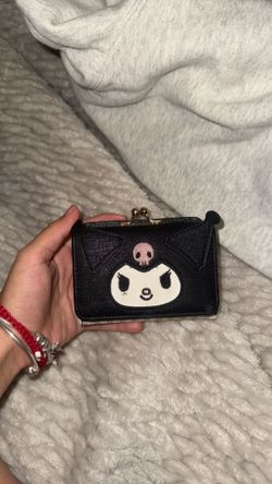 Kuromi Wallet , black and white