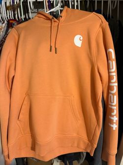 Carhartt Logo Sleeve Pullover Hoodie