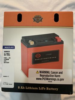 8Ah Lithium Life Battery ハーレー純正 Lithium LiFe 8Ah Battery | Harley-Davidson USA