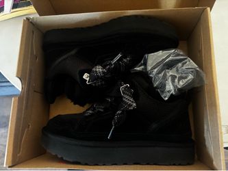 Womens UGG Lowmel Sneaker - Black