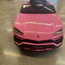 Pink Lamborghini Urus Toy Car