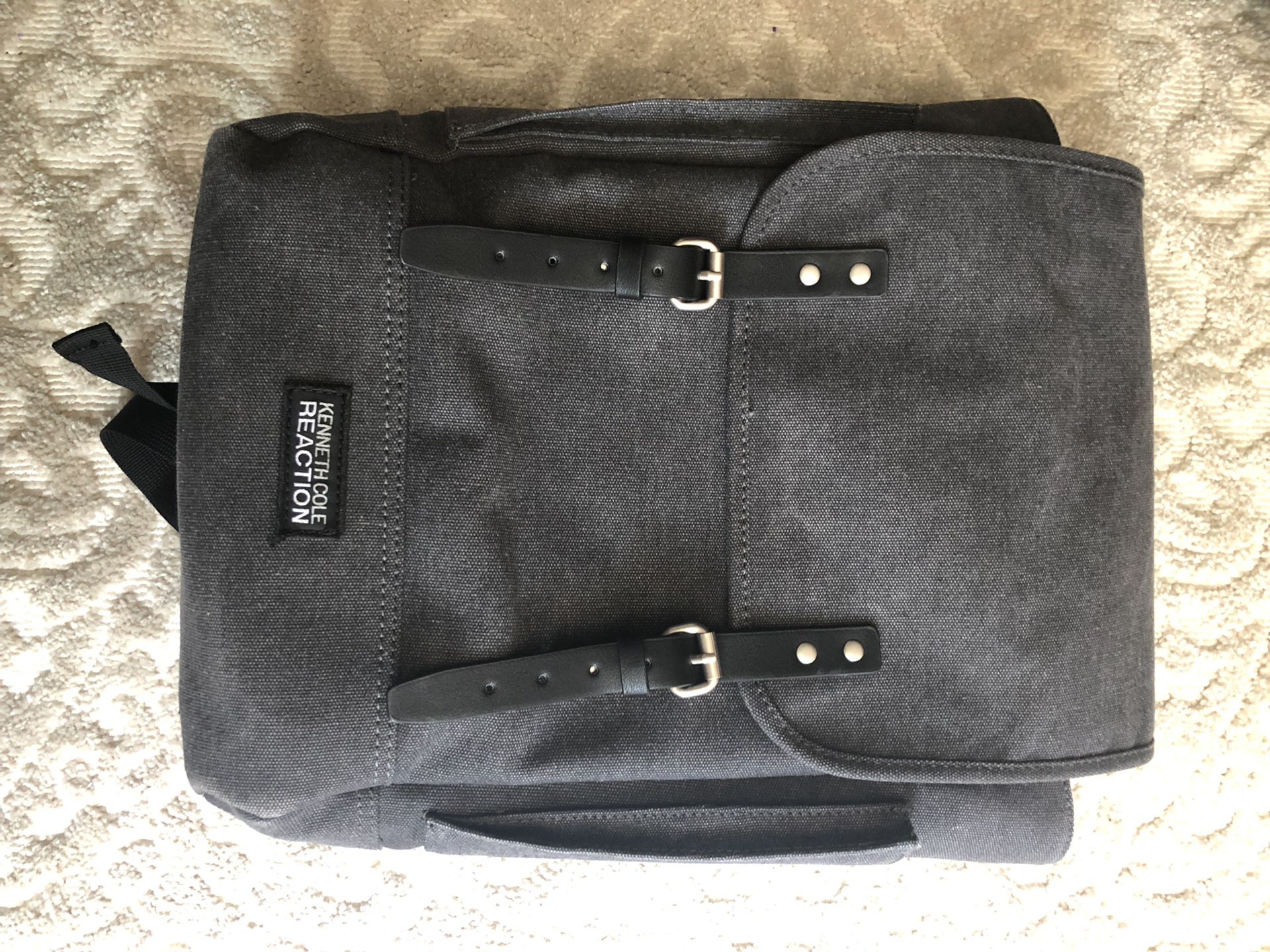 Kenneth Cole Reaction Backpack- Charcoal gray