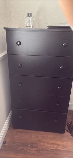 Black dresser