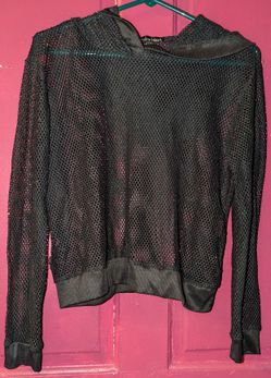 Net Hooded Top 