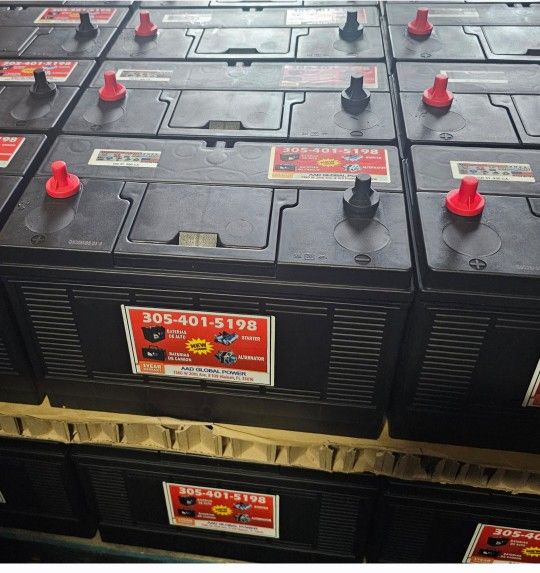 900CA Group-31, new battery for truck