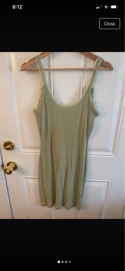 Green summer dress