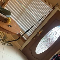 Stuart bent Butt  on I believe is a ugly stick Roller rod  with Stainless guide  end