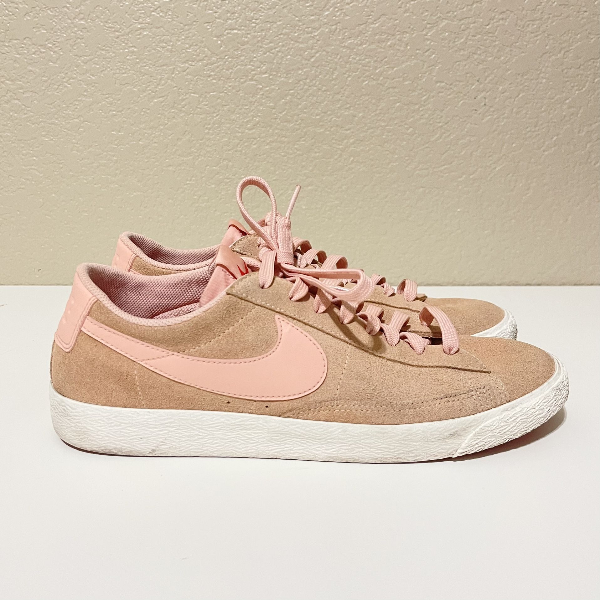 Women’s Nike Blazer Low Suede Pink Shoes