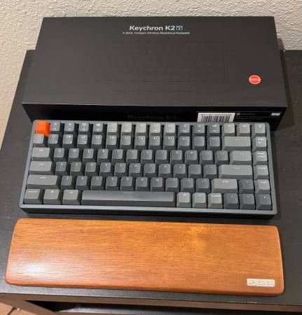 Keychron K2 Wireless Mechanical Keyboard (Mac/Windows; Gateron Pro Brown Switches)