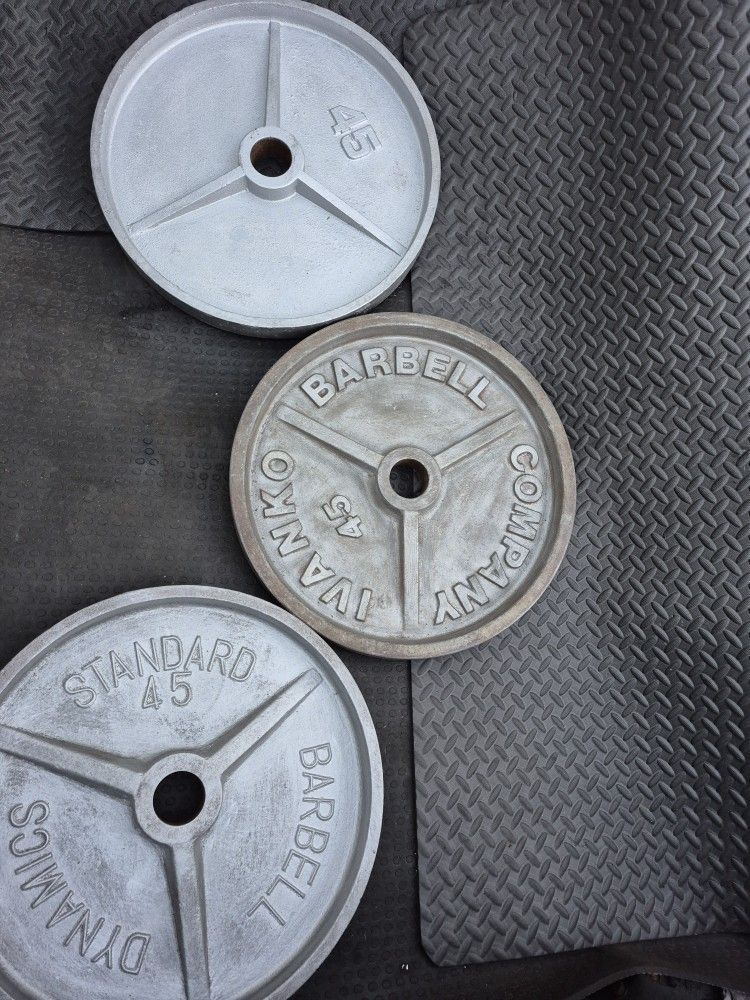 45lbs Olympic WEIGHTS