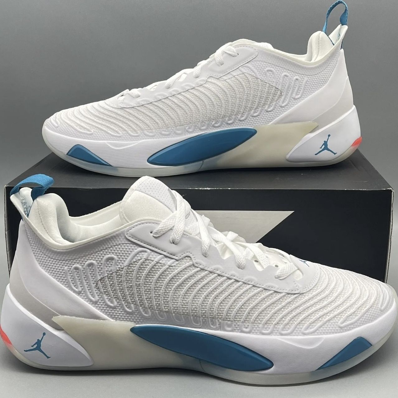 Nike Jordan Luka 1 White Blue DN1772-104 Size 15 Men Basketball 