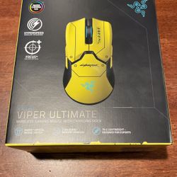 Razer Viper Ultimate/Cyberpunk 2077 Edition Gaming Mouse