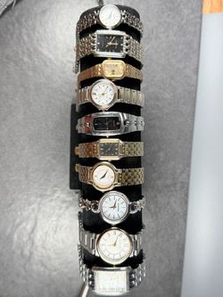 10 pc Ladies Watch Lot Seiko Citizen Timex Fossil All working