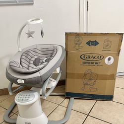 GRACO- Soothe My Way Swing w/Removable Rocker