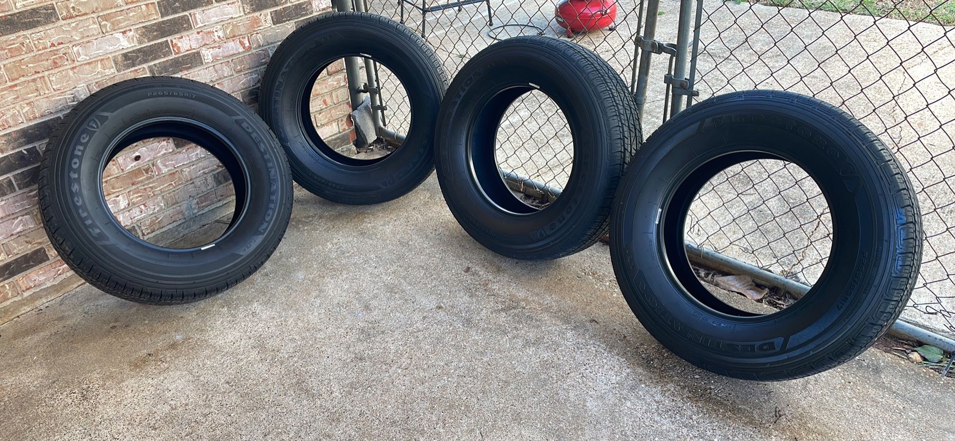 P265/65/R17 Firestone Destination, Set Of 4