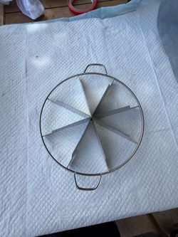 Round Stainless Steel Cake Divider with Handles