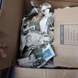 Miscellaneous Box Of Glass Items