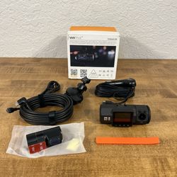 Vantrue OnDash N4 3 Channel Dash Cam Front & Rear Interior