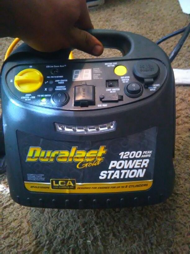Duralast gold 1200 power station manual Duralast gold 1200 power station manual