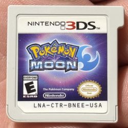 Nintendo 3DS Pokemon Moon Cartridge Only 