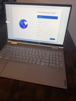 Lenovo Yoga C740 Laptop Bundle + Samsung Tablet – i7 / 12GB / SSD