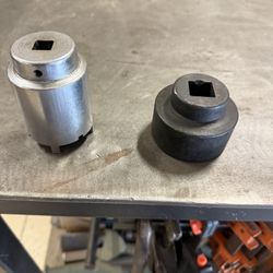 Snap-on Spanner Nut Socket and a Ball Joint Socket