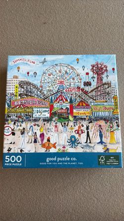 Good Puzzle Co. Summer Fun 500 Piece Puzzle