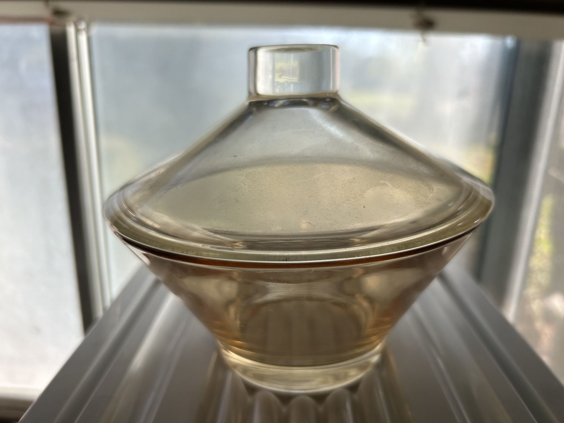 Vintage Lidded Crystal Dish