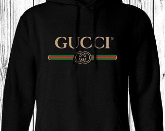 BLACK Gucci Pullover Hoodie