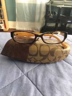 Original coach eye glasses