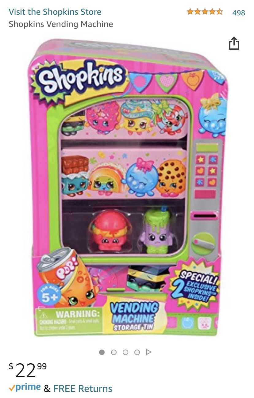 Shopkins Vending Machine 
