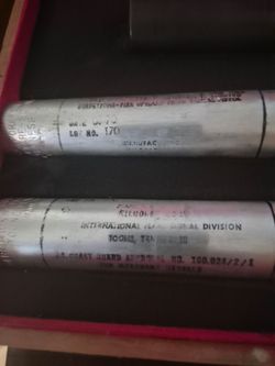 Vintage merchant marine flare gun