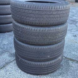 245 50 20 Continental LX Sport Set of 4 Used
